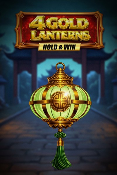 4 Gold Lanterns Hold & Win slot at Cleobetra Casino